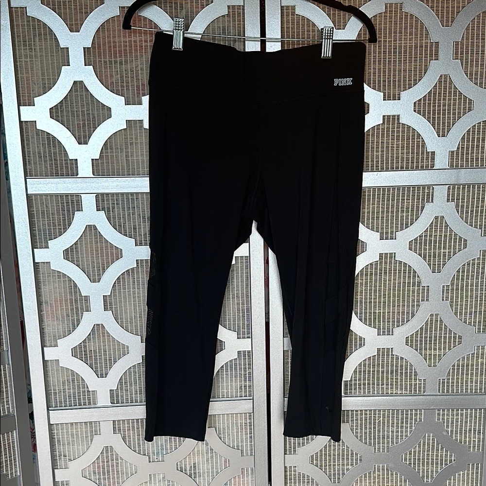 Victoria's Secret Black Matte Leggings Stretchy